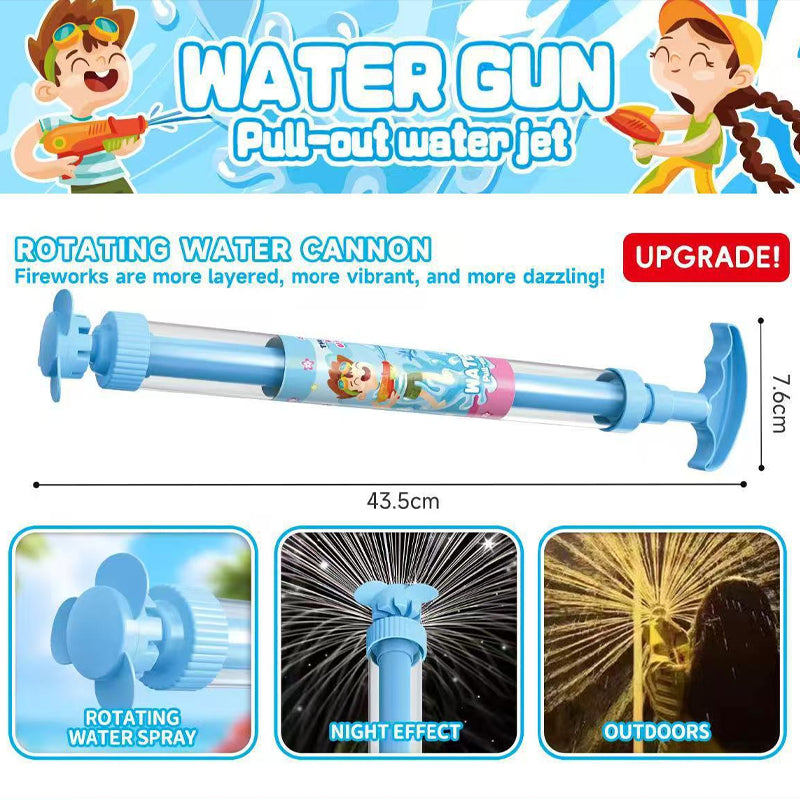 🌈🔫Világos szivárványos LED-es vízipisztoly💧3 egyszerű lépés, szivárgásmentes, gyerekbiztos！