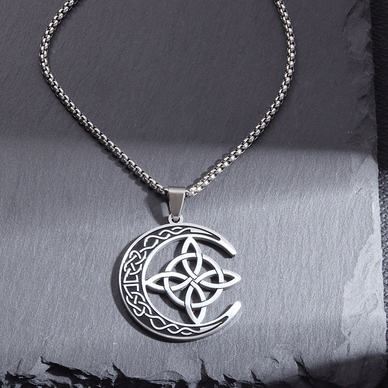 🔥1 vásárol 1 ingyen kap🌙✨ Titokzatos Kelta Hold Nyaklánc – A Női Erő és Védelem Szimbóluma! 🎁