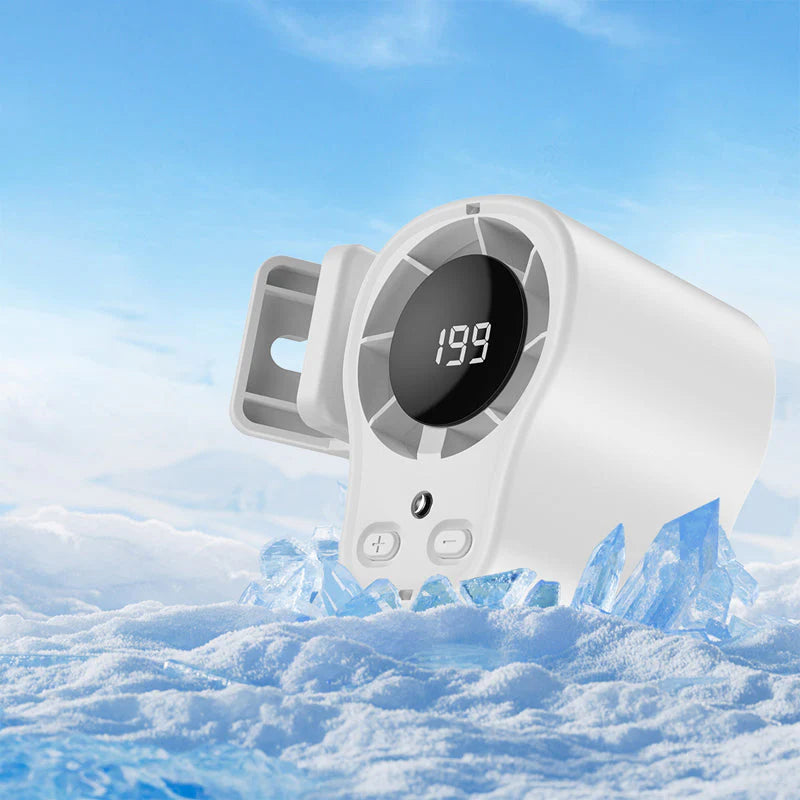 🔥1+1 ingyenes (összesen 2)🚗💨 LED-es autós hűtőventilátor – Csendes, erős légáram, 199 sebességfokozattal! 🌬️🔋