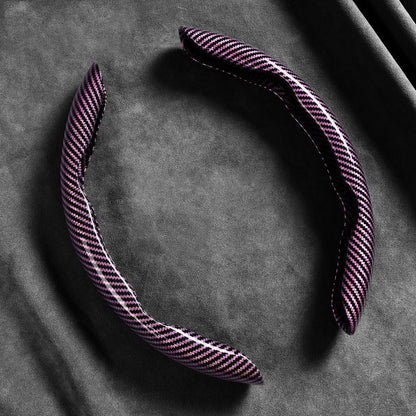 🚗✨ Szénszálas kormánykerék-huzat – Pillangó ihletésű ergonomikus design, 30%-kal nagyobb felületi súrlódás! 🛡️💪