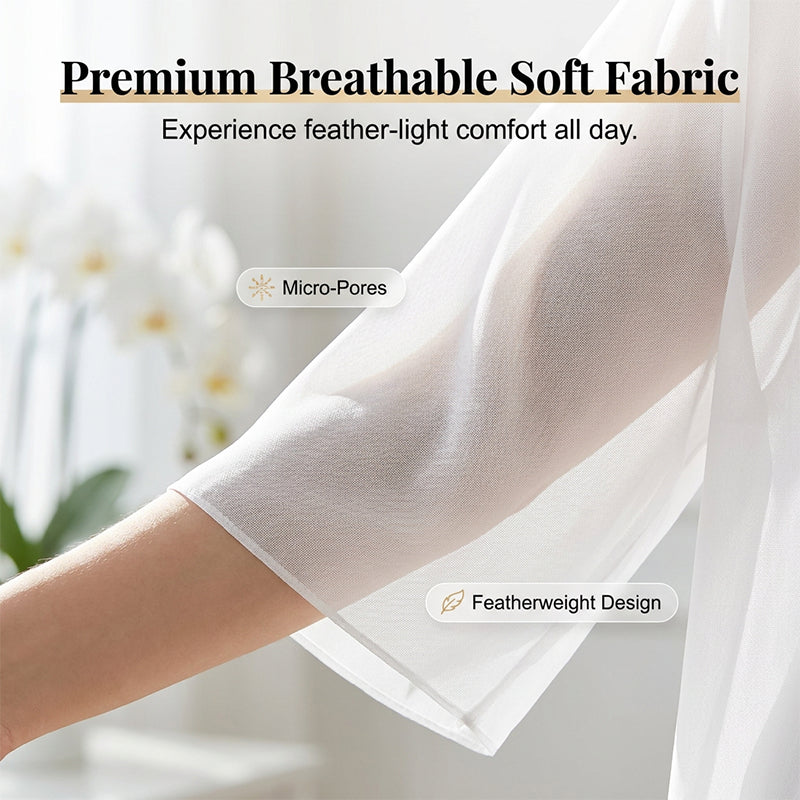 🧥🌸 Átlátszó nyitott kardigán – Prémium, lélegző anyag, 9 színben, S–2XL-ig! ✨💫