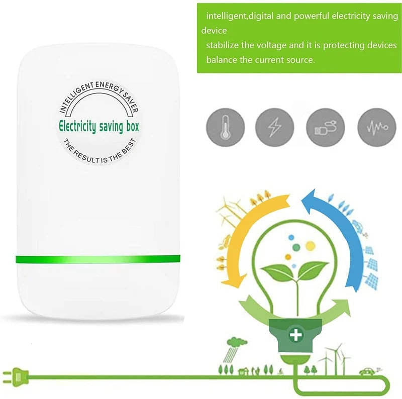 🔥🔥2+2 ingyenes💡 Elektromos spóroló doboz – csökkentsd a villanyszámládat egyszerűen!💰 Okos energiatakarékos eszköz: több pénz marad a zsebedben!
