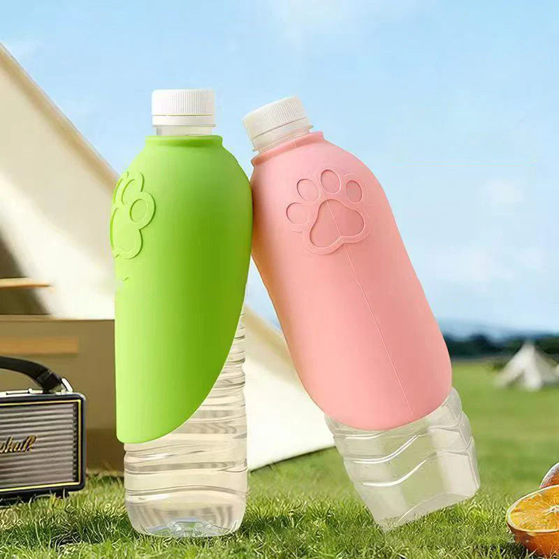 🎉🔥1+1 ingyenes🐶💧 Összecsukható szilikon kutya itató – Egykezes használat kirándulásokhoz！