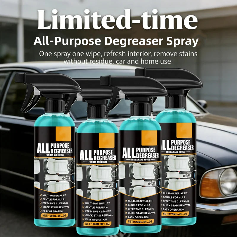 🔥🔥2+2 ingyenes🧼 Multifunkciós zsírtalanító spray 🍋 Biztonságos, családbarát tisztítószer – Könnyű spray alkalmazás, makacs zsírokkal egyszerűen vége!