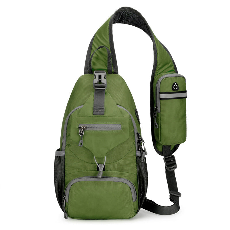🎒 Férfi outdoor válltáska💧 Vízálló Oxford táska – Több zsebbel ellátott, rendezett tárolás kirándulásokhoz！