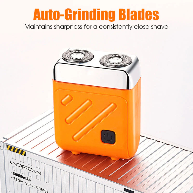 🎉Bestseller akció🪒 Kompakt elektromos borotva🔋 Type-C töltött mini borotva – Ideális otthon és utazás során!