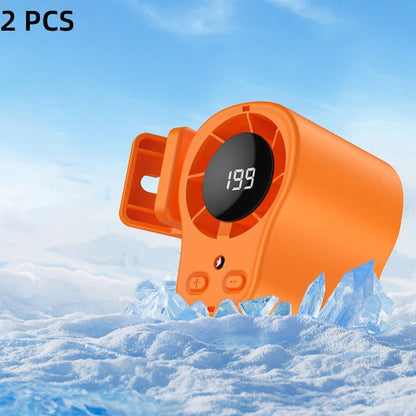 🔥1+1 ingyenes (összesen 2)🚗💨 LED-es autós hűtőventilátor – Csendes, erős légáram, 199 sebességfokozattal! 🌬️🔋