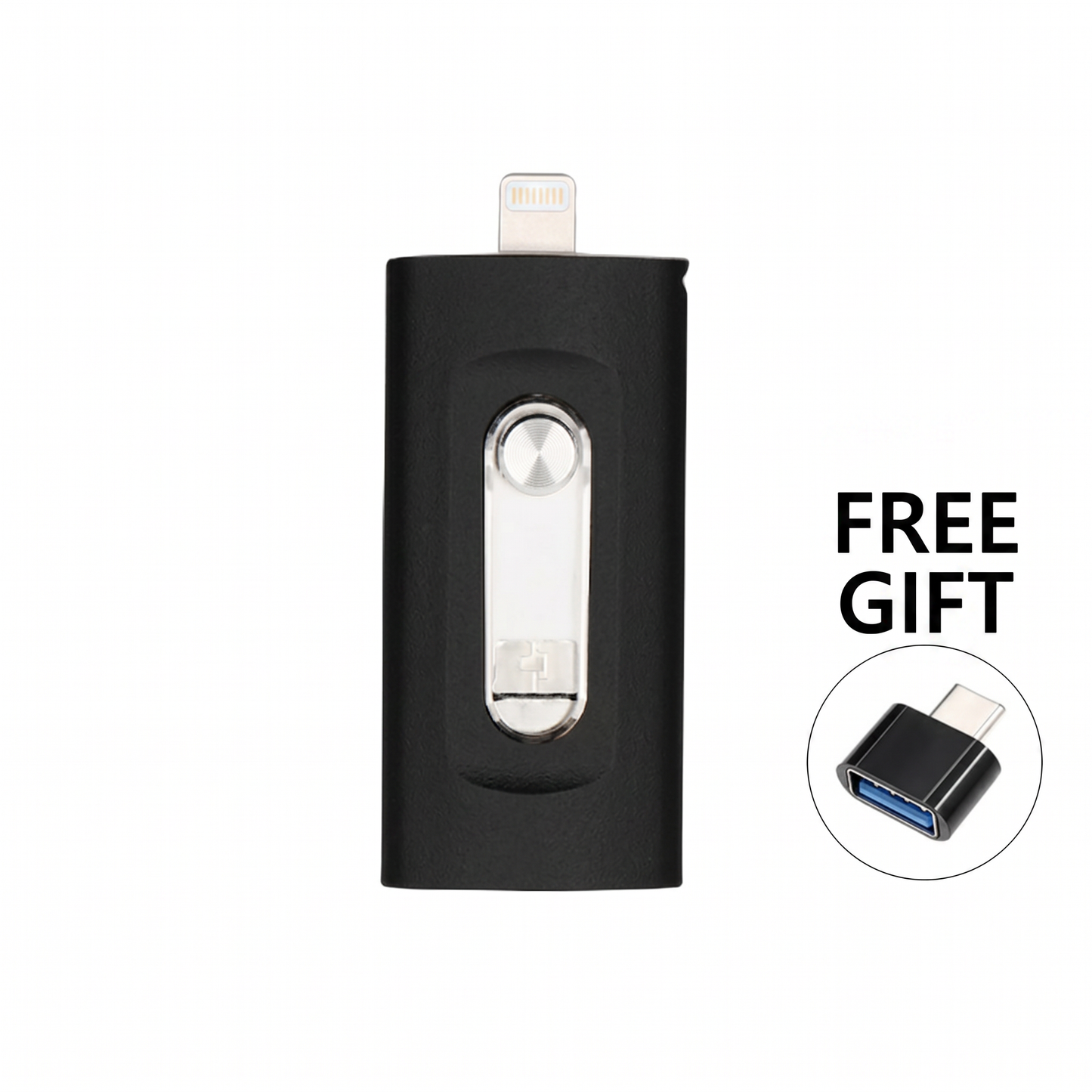 📱💻 3-in-1 univerzális flash meghajtó⚡ Gyors plug-and-play + fémház + 2 TB-ig!
