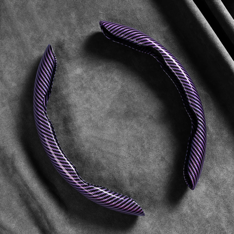 🚗✨ Szénszálas kormánykerék-huzat – Pillangó ihletésű ergonomikus design, 30%-kal nagyobb felületi súrlódás! 🛡️💪