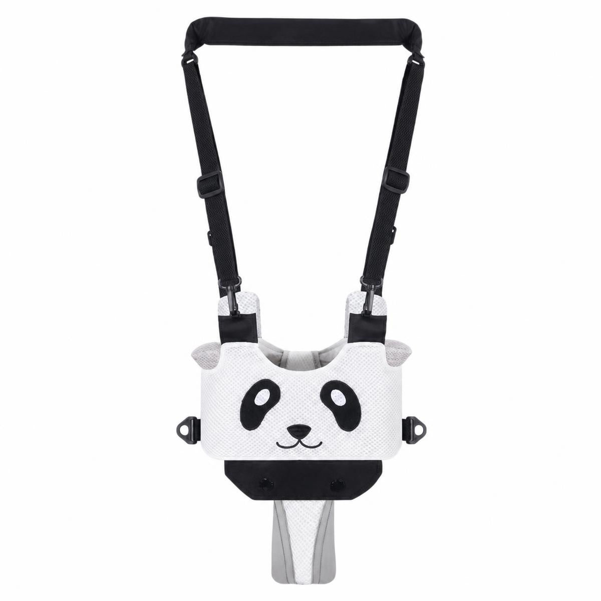 👶🐼 Hárompontos támasztórendszerű járáskorlátozó – Támogatja az első lépéseket, védi a baba gerincét! 🌿✨
