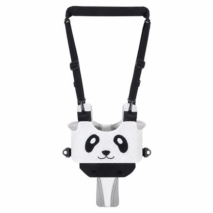 👶🐼 Hárompontos támasztórendszerű járáskorlátozó – Támogatja az első lépéseket, védi a baba gerincét! 🌿✨