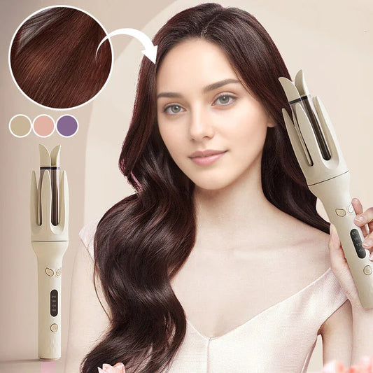 🎁Ingyenes ajándék -📿Gyönyörű hajcsat💇‍♀️Automatikus 360° hajcsavaró – Tökéletes fürtök pillanatok alatt!