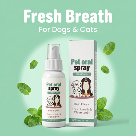 🎁1+1 INGYEN (2 db)🐱🐶 Aktív enzimek + természetes összetevők🦷 Gyors frissesség a lehezetnek – Fogmosás nélküli kényelmes tisztítás!