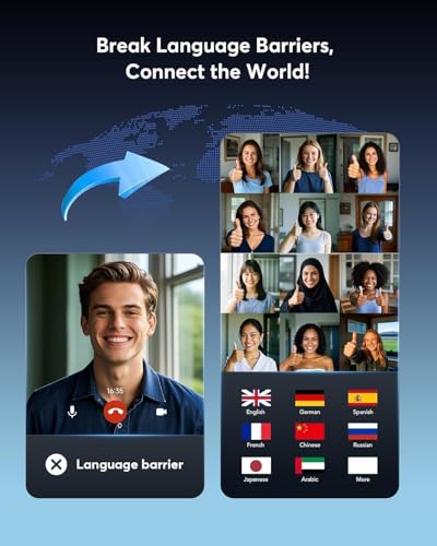😍2026 tavaszi újdonságok🌍 144 nyelmes AI fordító fülhallgató – Bluetooth 5.4, nyitott fülű kialakítás 60 órás üzemidővel!