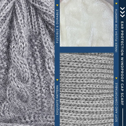 🥶 Téli hideg? Ez a sapka+sál megvédi az arcodat, a nyakadat és a füleidet (Az anyukák imádják!)