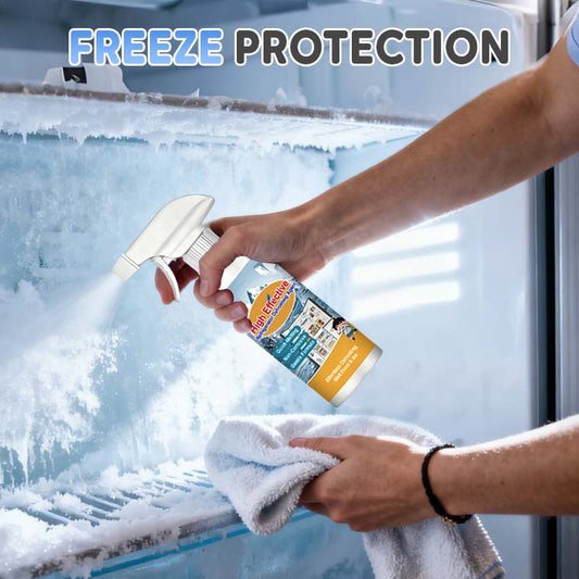 😍1 vásárol 1 ingyen kap❄️Hűtőszekrény Jégoldó Spray – Gyors & Biztonságos, Nincs Kaparás!