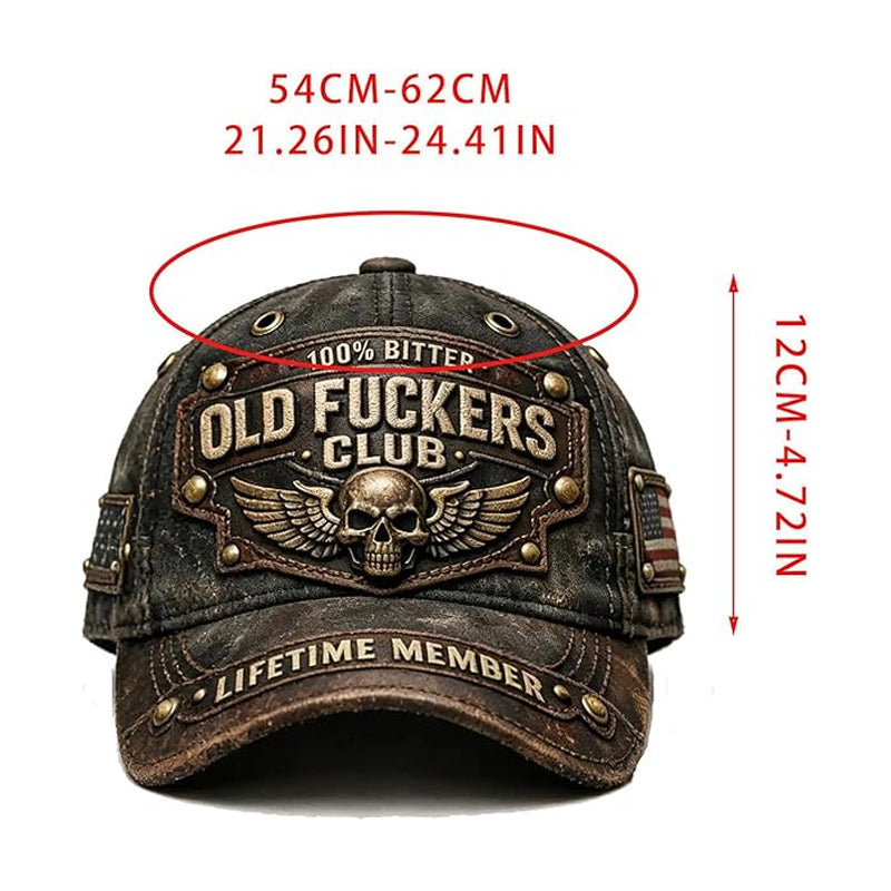 💝🧢Retro hímzett baseball sapka🌬️ Szellőzőnyílásokkal, egész napos kényelem!