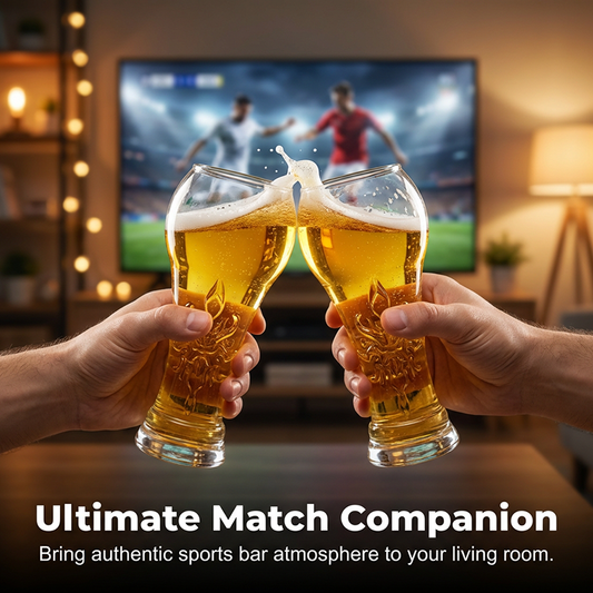 🎁1+1 INGYEN (2 db)🕰Féláron korlátozott ideig🍺 Kristálytiszta söröspohár, tökéletes ízélményhez！