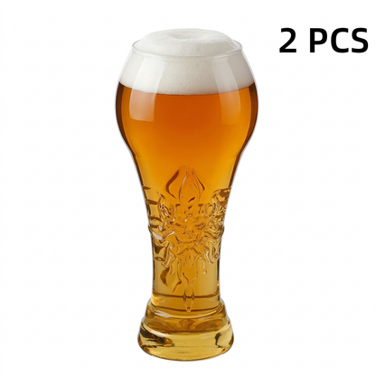🎁1+1 INGYEN (2 db)🕰Féláron korlátozott ideig🍺 Kristálytiszta söröspohár, tökéletes ízélményhez！