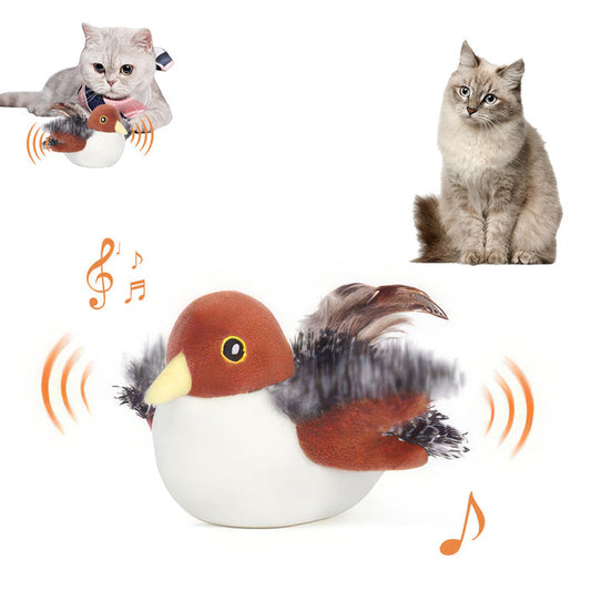 🐱 Élethű Veréb Játék: Csirip + Csapkod – Macskája Órákig Szuperizgalomban!